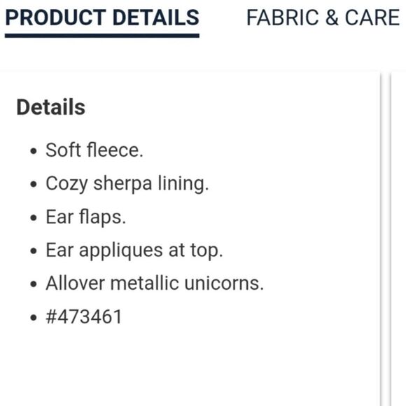 Toddler Unicorn Trapper Hat - Picture 2 of 5